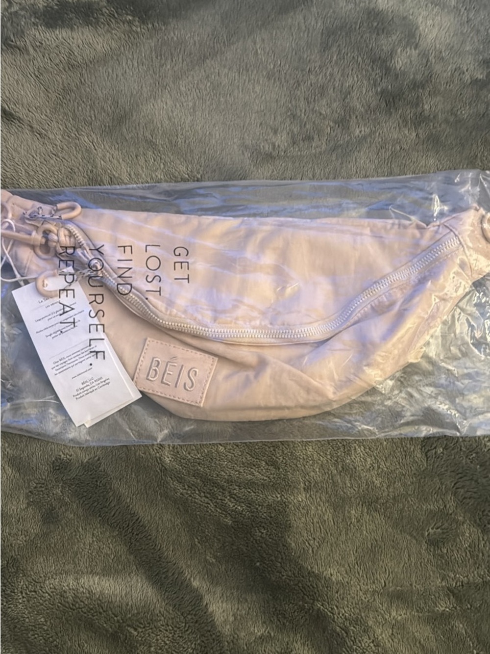BEIS beige Bag - Sleek Hands-Free Fanny Pack